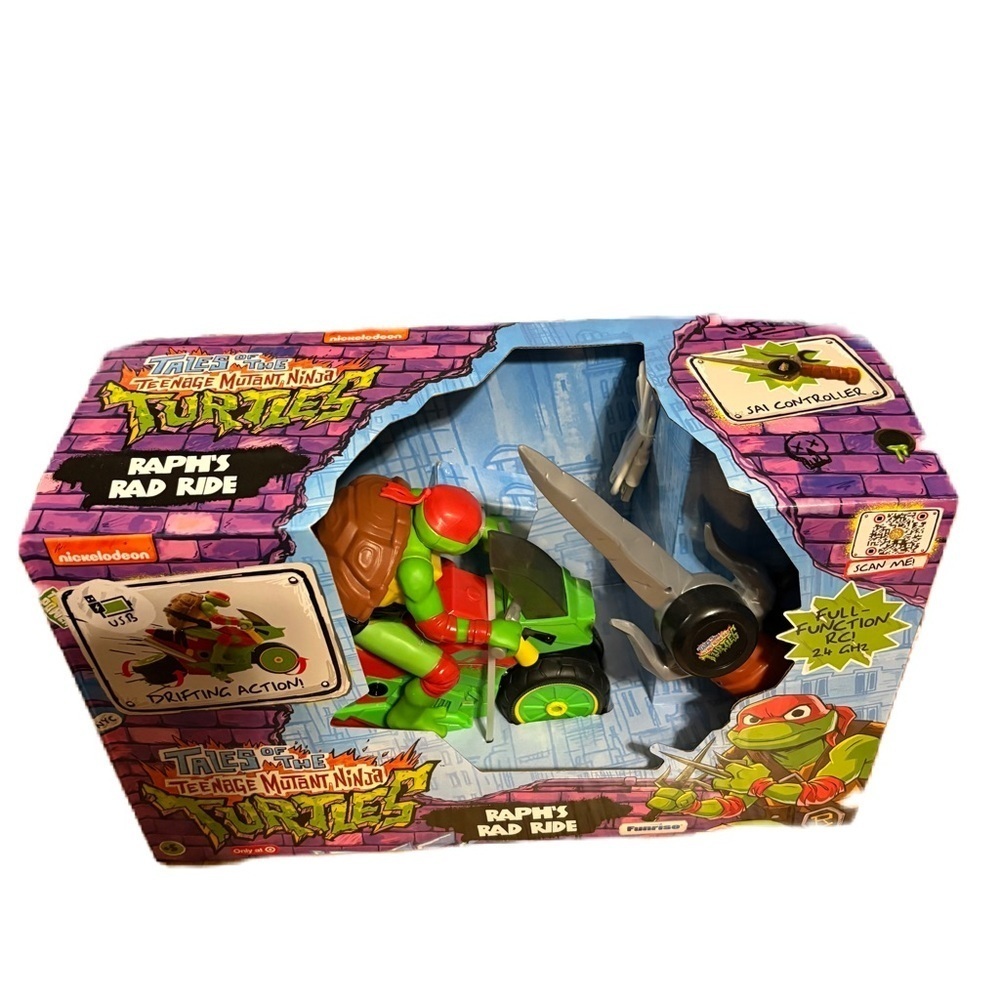 Nickelodeon Teenage Mutant Ninja Turtles Raph's Radical Ride Remote Control Toy